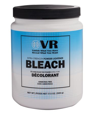 VR Blue Bleaching Hair Powder Extra Strength Lightener & Toner by Cocohoney, Made in Italy (17.5 oz (500 g))