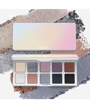 Eyeshadow Palettes 10 Colors Mixable Smooth Beauty Cosmetics Eye Shadow Shimmering Makeup Palette for Women Girls Wife Girlfriend Mother BD301 - Buy Online on GoSupps.com