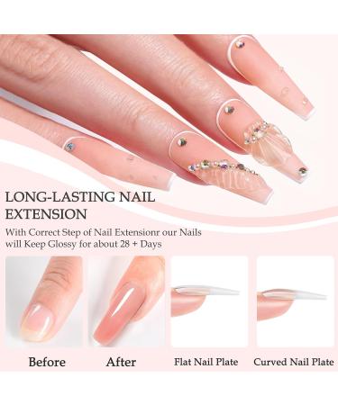 Honey Joy Nude Builder Nail Gel 100g/3.5oz - Nail Extension Sculpting Gel for LED/UV - Nail Art Manicure HJ-GEL005-Nude Yellow - Buy Online on GoSupps.com