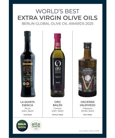 Oliva Oliva Internet SL Best oils in the world Berlin GOOA 2025 Wooden box 3x500 ml - Buy Online on GoSupps.com
