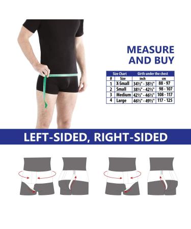 TOROS-GROUP Hernia Belt Support for Reducible Inguinal Hernias - Right Small Beige | International Shipping Available - Buy Online on GoSupps.com