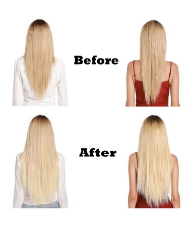 Microring Extensions - 50cm Platinum Blonde Remy Real Hair 50 Strands x 1g for Ultimate Volume - Buy Online on GoSupps.com