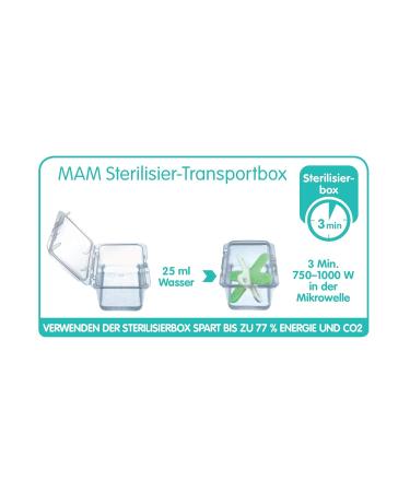 Mam Bite & Relax Phase 2 Mini Bite Ring - Toothing Aid for Molars 3D Shape Extra Light Blue - Ideal for Babies 4+ Months - Buy Online on GoSupps.com