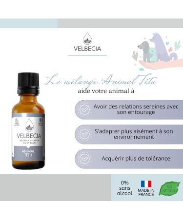 Animal t tu 50ml +1 OFFERT Elixirs de fleurs SANS ALCOOL - M thode du Dr Bach - D sob issant n' coute pas n'en fait qu' sa t te dissip  - Buy Online on GoSupps.com