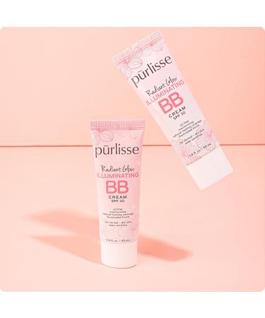 p rlisse Radiant Glow Illuminating BB Cream with SPF 30 - Glow BB Cream Enriched with Goji & Hawthorn Berry for Dewy Skin - Helps to Improve Skin Texture & Radiance - Light Medium (1.4 oz) 1.4 Ounce (Pack of 1) Light Medium - Buy Online on GoSupps.com