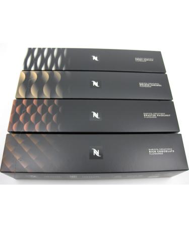 NESPRESSO VERTUO BARISTA Creations XXL - 4 bars 40 capsules - Roasted Hazelnut Sweet Vanilla Rich Chocolate Golden Caramel - Buy Online on GoSupps.com