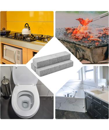 Jalan Cleaning Bimsstein - 6 Toilet Cleaning Stones with Gloves | Strong Urine Stone Remover for Toilet Kitchen Shower & Sink - Buy Online on GoSupps.com