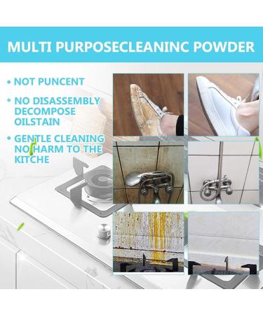 Multipurpose Cleaning Powder for Kitchen Powerful Kitchen All-Purpose Powder Cleaner Powerful All Purpose Cleaning Powder Household Strong Cleaning Agent (2 Pcs) - Buy Online on GoSupps.com