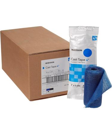 McKesson Blue Fiberglass Cast Tape 4 x 4 yds - 10 Packs (10 Count) | High-Quality Orthopedic Casting Tape - Buy Online on GoSupps.com