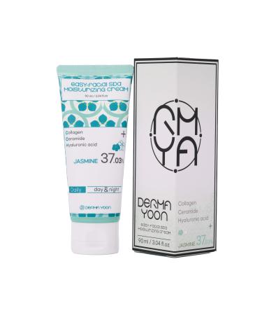 Jasmine 37% Daily Moisturizer Face cream 3 Ounce Easy-facial spa moisturizing cream 90ml Korean Skincare