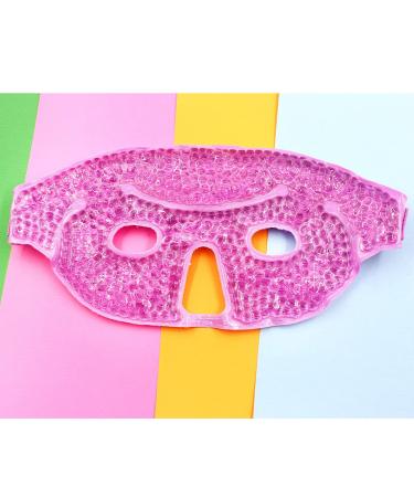 Reusable Cooling Eye Mask for Hot Cold Therapy - Reduce Eye Strain, Swelling, and Dark Circles - 2 Pack - Buy Online on GoSupps.com