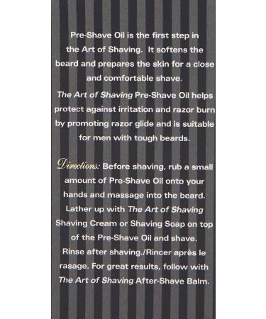 The Art of Shaving Unscented Pre-Shave Oil - 2 Fl Oz (Pack of 1) | Protects Against Razor Burn | Clinically Tested for Sensitive Skin - Buy Online on GoSupps.com
