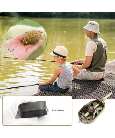 Method Feeder Set | 6-Piece Inline Fishing Feeder for Carp | 20g 30g 40g 50g 60g Accessories | Premium Fishing Gear - Buy Online on GoSupps.com