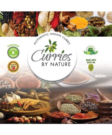 Korma Masala Curry Sauce - Gluten Free, Olive Oil, 12oz 6-Pack | Curries By Nature - Buy Online on GoSupps.com
