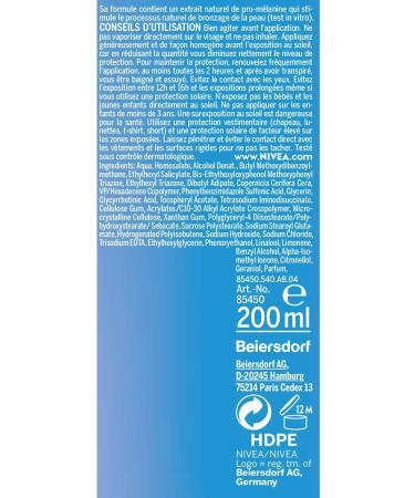 NIVEA SUN Spray Protecteur activateur de bronzage Protect & Bronze FPS 50 - Buy Online on GoSupps.com