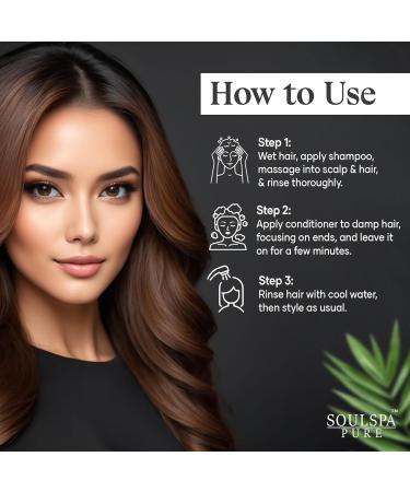 Biotin Shampoo & Conditioner Set with Keratin | Anti-Thinning Hair Growth Formula | DHT Blockers for Men & Women | 16 fl oz - Buy Online on GoSupps.com