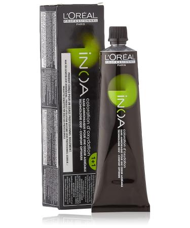 L'Or al Professionnel Inoa Permanent Hair Colour No.7.42 Medium Blonde Copper Iris 60 ml