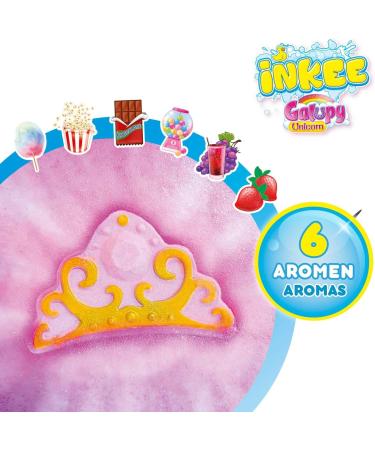 Inkee Galupy Unicorn Gift Box | Einhorn Swimming Set | 7 Bathing Additives & Fun Unicorn Bath Bombs for Kids - Buy Online on GoSupps.com