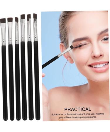 Hemoton 6pcs Flat Eyebrow Brush Eyeliner Brush Flat Makeup Brush Eyeliner Tool Eye Tool Brush Eyeliner Makeup Brush Makeup Tool Eye Brush Eye Makeup Brush Flat Brush Define Cosmetics Brush - Buy Online on GoSupps.com