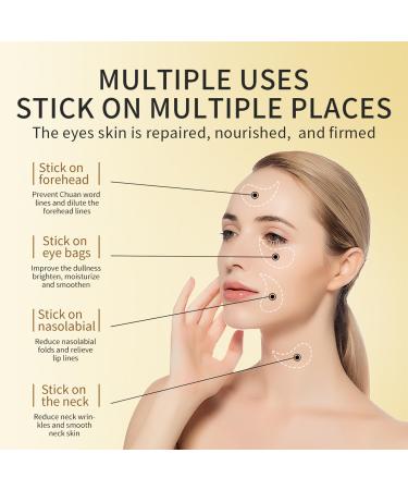 Eakroo 30 Pairs 24k Gold Under Eye Patches - Reduce Puffiness Dark Circles & Fine Lines | Nourishing Eye Masks for Wrinkle Care - Buy Online on GoSupps.com