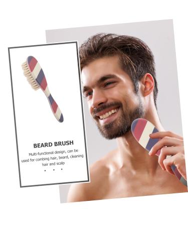 Shop Minkissy Medium Horse Hair Beard Brush - Perfect Barber Tool for Men - Buy Online on GoSupps.com