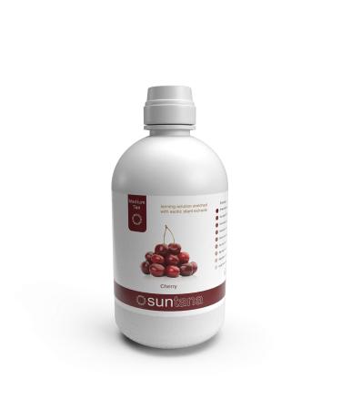 Suntana Spray tan Cherry Fragranced Sunless Spray Tanning Solution  Medium Tan  10% DHA - 32oz (1 Litre)