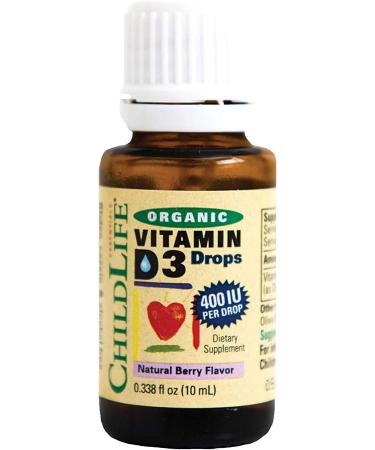 ChildLife Essentials Organic Baby Bundle - Vitamin D3 & K2 Berry Liquid + Gripe Water | USDA Certified Organic Natural Relief for Babies - Buy Online on GoSupps.com