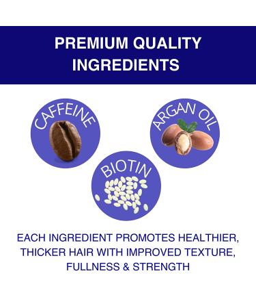 GroMD Biotin Shampoo and Conditioner - Hair Growth & Loss Treatment for Men & Women - Contains Argan Oil & DHT Blockers - Doctor-Formulated - 10 oz - Buy Online on GoSupps.com