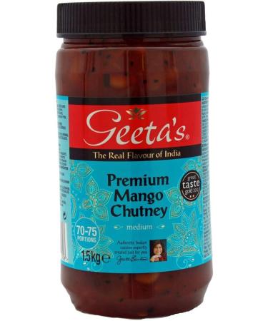 Geeta's Chutney de mangue (1 5 kg) - Buy Online on GoSupps.com