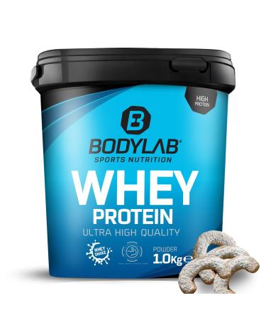 Bodylab24 Whey Protein Powder Nut Crescents 1kg Nut Crescents 1 kg (1 pack)