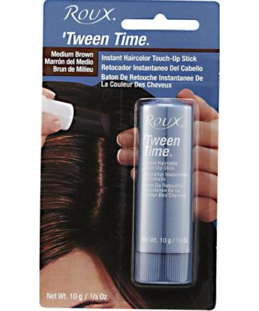 Roux Tween Time Hair Crayon  Medium Brown Medium Brown 0.28 Fl Oz (Pack of 1)