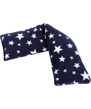 Microwavable Lavender Wheat Bags Printed Fleece Microwave Heat Pack for Back Neck Joints and Shoulder Pain Relief 44cmx13cm (Stars) Printed Fleece Stars - Buy Online on GoSupps.com