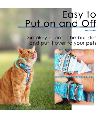 Thinkpet No-Pull Dog Harness & Leash Set - Adjustable Breathable Reflective Safety Harness for Small Medium & Large Dogs - Camouflage Blue (1 Pack) - Buy Online on GoSupps.com