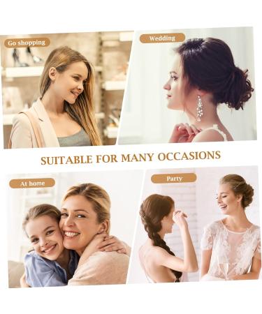 Ipetboom 1pc Teasing Combs for Women Hair Clips French Hair Comb Crystal Hair Side Comb Hair Combs for Women Wide Tooth Comb Clips Black Side Combs Girl Hair Accessories Miss Rhinestones - Buy Online on GoSupps.com