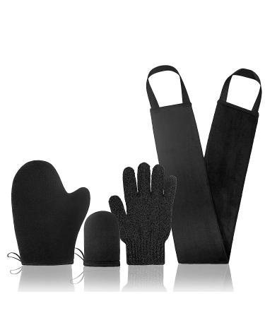 Self -tanned glove 4 pack glove self -browning glove for self -browning gloves for self -tanner tanning glove self -brown back Applicator 4 tanning medium