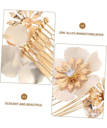Ipetboom 1 Pair Wedding Hair Comb Hair Comb for Formal Occasions Hair Comb for Evening Dress Hair Comb Wedding Rhinestone Hair Comb Hair Combs for Wedding Decor Modeling Bride Accessories - Buy Online on GoSupps.com