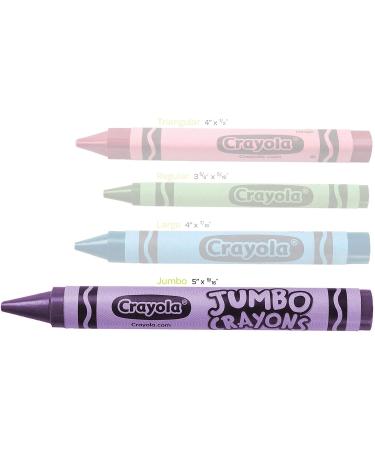 Crayola Jumbo Crayons 8 Toddler Crayons - Assorted Colors - Buy Online on GoSupps.com