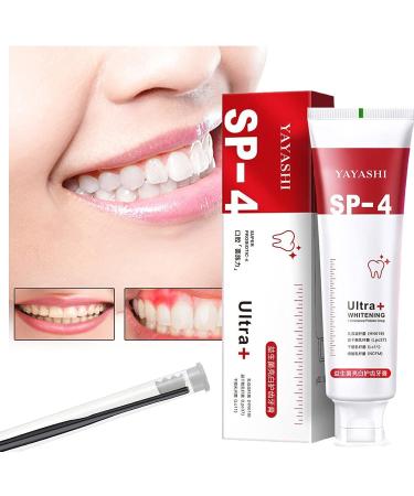 Yiliku SP-4 Probiotic Toothpaste | Yayashi SP-4 Brightening Fresh Breath Whitening Toothpaste (Red) - Buy Online on GoSupps.com