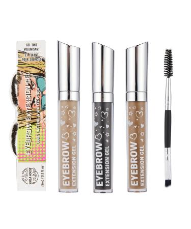 Fix the Viola House Eyebrow Gel & Pencil Set | Waterproof Eyebrow Makeup in Brown & Black - 15ml (0.5fl oz) - Perfect for International Shipping - Buy Online on GoSupps.com