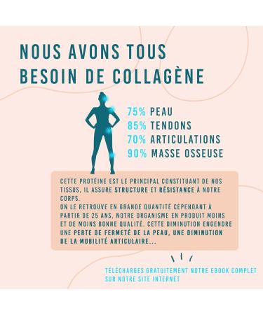 Hydrolyzed Marine Collagen Type I Powder - 310g Cure. Protein in Food Supplements for Skin Hair Bodybuilding and Joints - Patented - Made in France. - Buy Online on GoSupps.com