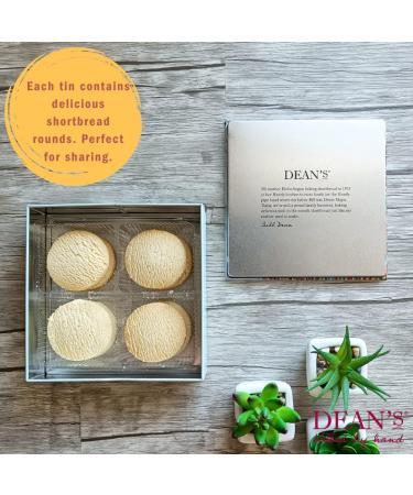 Deans Scottish All Butter Shortbread Biscuit Gift Tin - 150g Reusable Steven Brown 'Baby McCoo' Assortment of delicious snacks irresistible luxury biscuits. - Buy Online on GoSupps.com