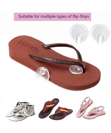 Toe Protection Flip Flops - 6 Pairs Silicone Gel Separators for Men & Women | Pain & Blister Relief - Buy Online on GoSupps.com