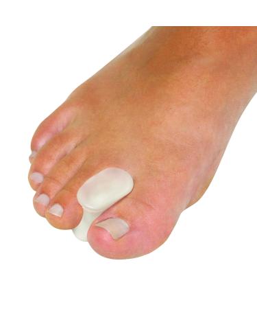 Silipos TheraStep Gel Toe Spreader for Relieving Pain Due to Bunions Crooked Toes and Overlapping Toes Item 7002 2 per Package