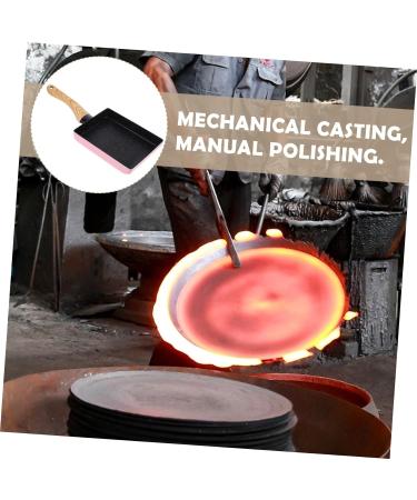 Ciieeo 1pc Pot Cast Iron Pancake Griddle Egg Skillet Kitchen Cookware Non Stick Frying Pan Mini Cooker Frying Egg Pan Fried Egg Pan Pans Medical Stone Aluminum Alloy Pancake Pan - Buy Online on GoSupps.com