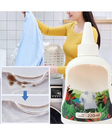 Stain Remover for Clothes Garment Stubborn Stain Cleaner - Household Cleaning Supplies for Getting Rid of Stains from Pets Blood Wine Food Beverages and More - Buy Online on GoSupps.com