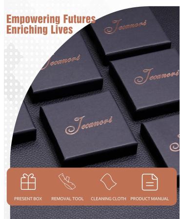 JECANORI Magnetic Copper Bracelets - Solid Copper Adjustable Bangles with Ultra-Low Magnets & Jewelry Gift Box | International Shipping - Buy Online on GoSupps.com