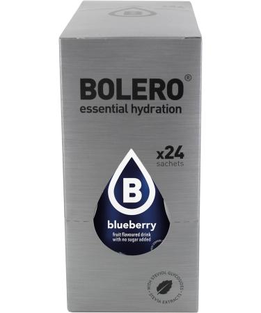 Bolero Classic Powder Sachet 9 g Blueberry 24-Count Blueberry 216 g (Pack of 1) - Buy Online on GoSupps.com