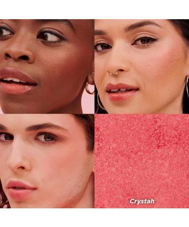 Benefit Travel-Size Blush 2.5g Net wt. 0.08 oz - Crystah Strawberry Pink 2.50g (Pack of 1) - Buy Online on GoSupps.com