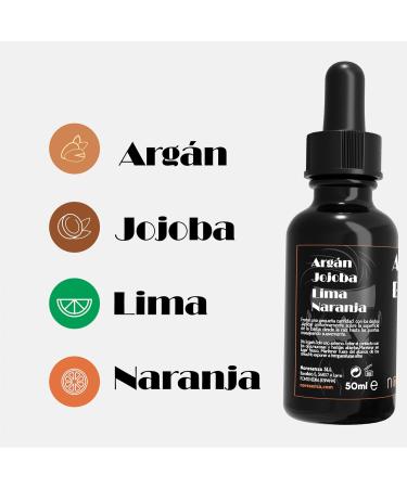 NORESENZA Beard Oil 50 ml Argan Jojoba Lime Orange Bionature Galicia MADE IN SPAIN - Buy Online on GoSupps.com