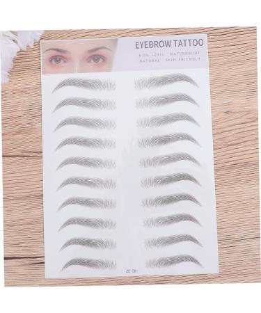 Beavorty 6 Pcs 3d Eyebrow Stickers Brow Transfer Stickers Makeupset Imitation Eyebrow Water Proof 6d The Lazy - Buy Online on GoSupps.com